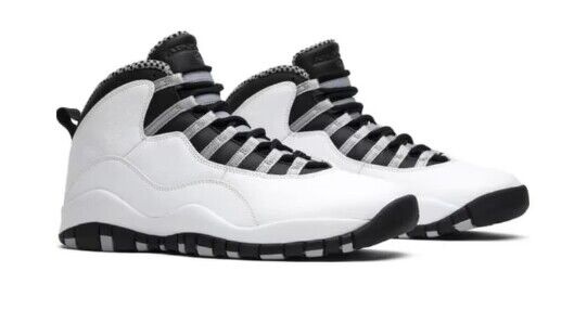 Men's Running Weapon Air Jordan 10 White Shoes 001
